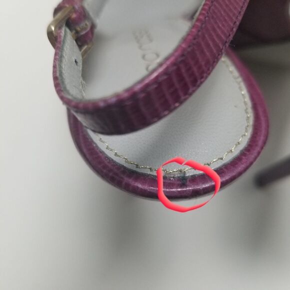 Sergio Rossi Peep-toe Slingback 36.5 Platform Heels Pumps - Picture 6 of 9